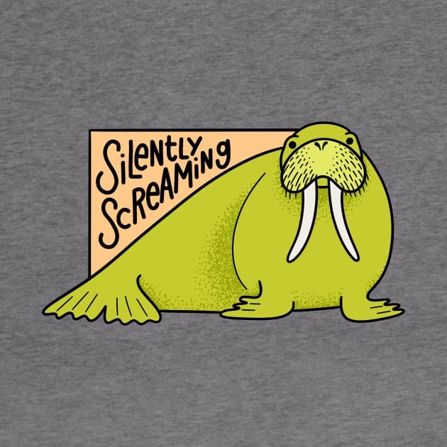 Silently Screaming Walrus by Christine Parker & Co